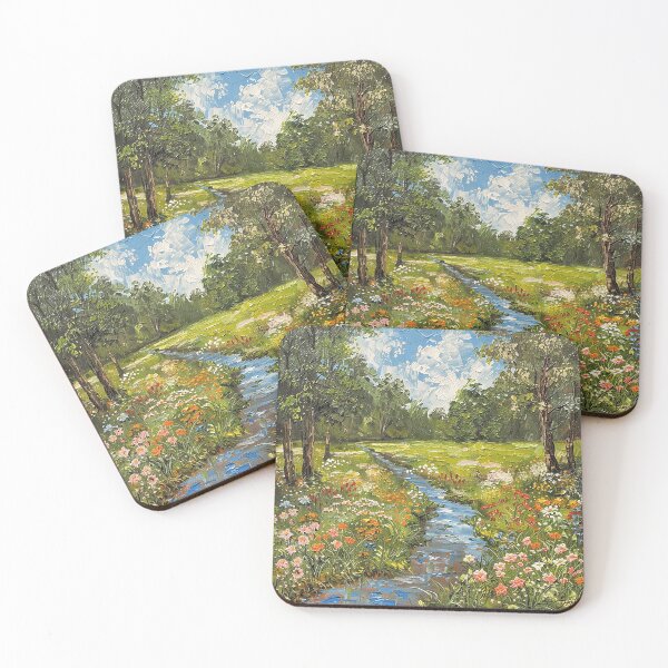Item preview, Blooming Garden Stream designed and sold by GlennAJacobs.