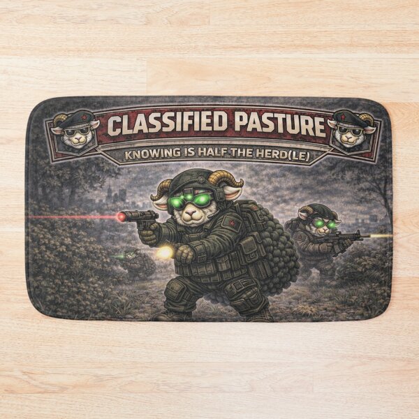 Item preview, Classified Pasture – Sheep-I Joe Covert Ops Parody designed and sold by Thpoar.