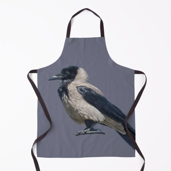 Item preview, Two-Tone Sentinel Black Hooded Crow designed and sold by taiche.