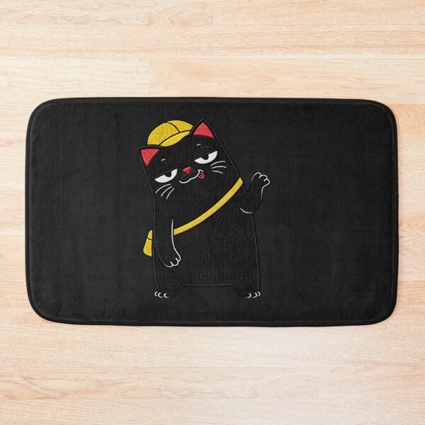 Item preview, Delivery Worker black Cat Meme Funny Burnout Sarcastic Cute Aesthetic designed and sold by ColorSplash123.