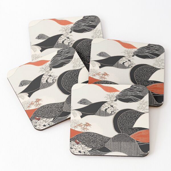 Item preview, Japanese Kimono Pattern – Timeless Minimal Textile Design designed and sold by ZIPANG-JAPAN.
