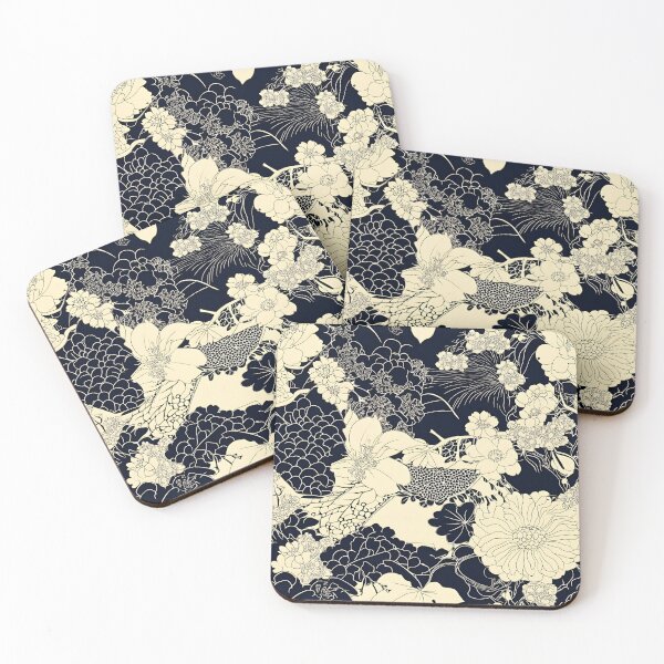 Item preview, Japanese Kimono Pattern – Timeless Floral Textile Design designed and sold by ZIPANG-JAPAN.