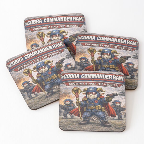 Item preview, Cobra Commander Ram – Sheep-I Joe Villain Leader Parody designed and sold by Thpoar.