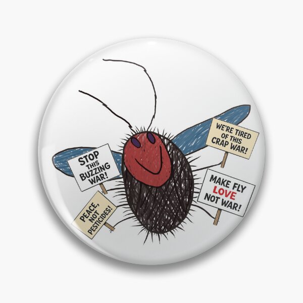 Item preview, Buzz Against War with a felt-tip pen designed and sold by VitSArt.