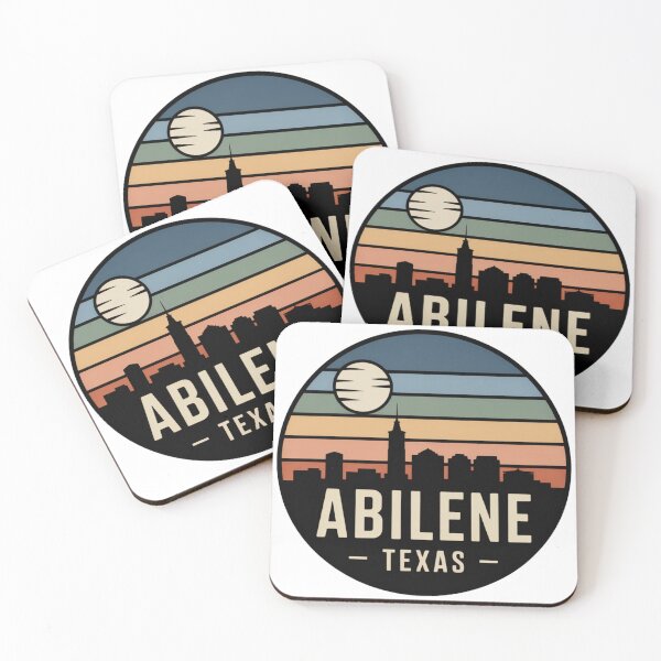 Item preview, Abilene Texas: Striped Sunset Skyline designed and sold by CircinusStore.