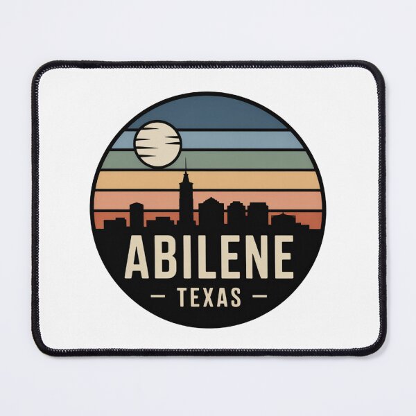 Item preview, Abilene Texas: Striped Sunset Skyline designed and sold by CircinusStore.