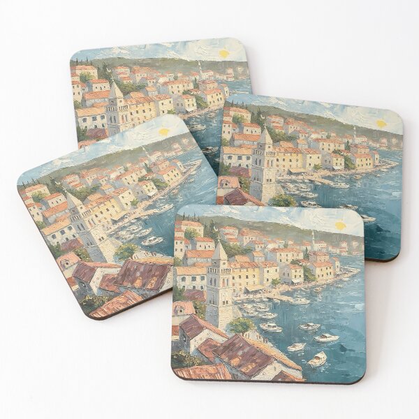 Item preview, Mediterranean Harbor Village designed and sold by GlennAJacobs.