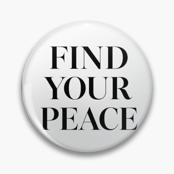 Item preview,  "Find Your Peace – Meditation Quote T-Shirt, Zen Typography, Relaxing Gift for Yoga Lovers" designed and sold by Mintalize.