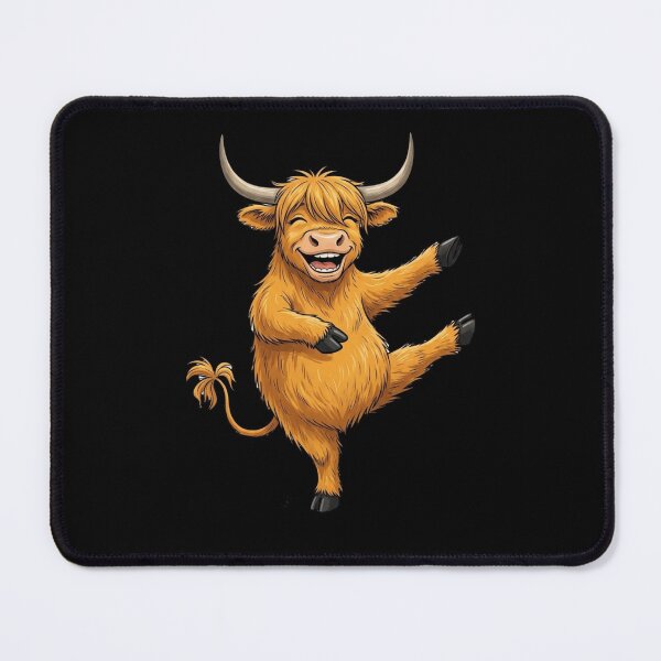 Item preview, Funny Dancing Cow Cute Animal Design designed and sold by M.Store.