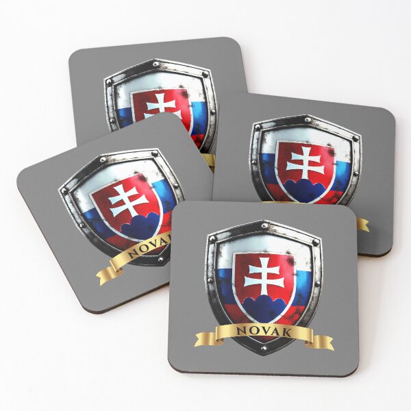 Item preview, Novak Slovakia Surname Shield designed and sold by Highlandkings.