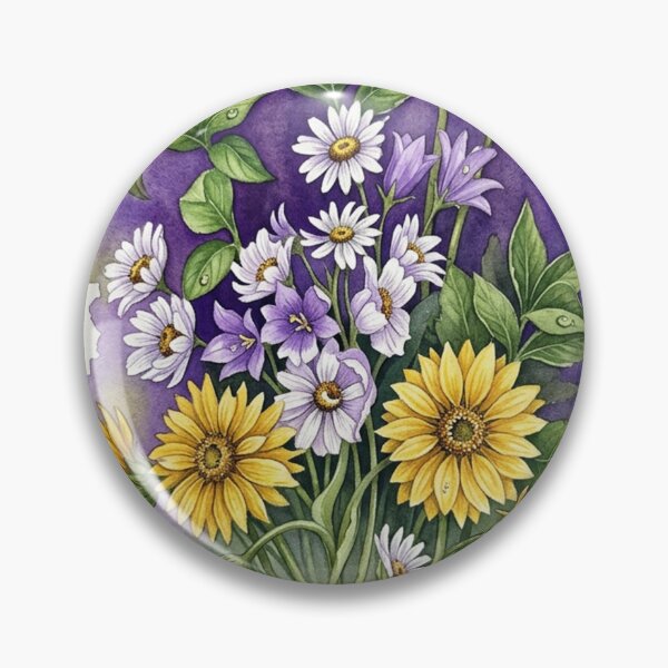 Item preview, Calendula and Daisies, flowers feed the soul designed and sold by Faerieglen.