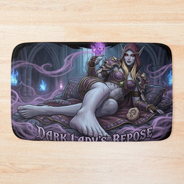 Item preview, Sylvanas Windrunner: Dark Lady's Repose - Intimate Elven Soles designed and sold by InspirAI.