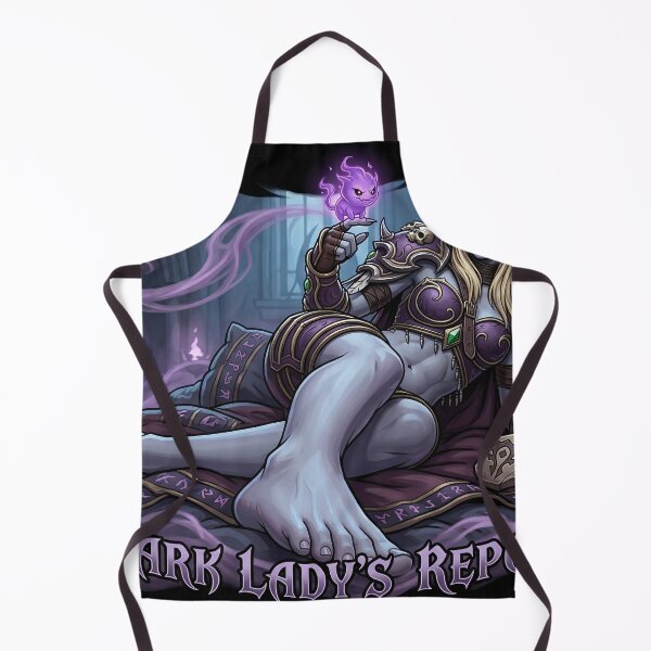 Item preview, Sylvanas Windrunner: Dark Lady's Repose - Intimate Elven Soles designed and sold by InspirAI.