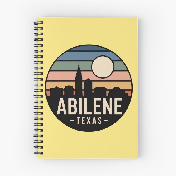Item preview, Abilene, Texas: Insignia de puesta de sol con vistas panorámicas. designed and sold by CircinusStore.