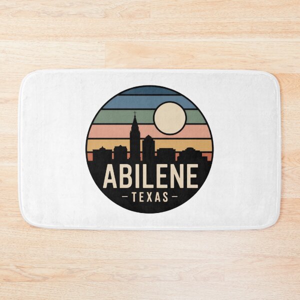 Item preview, Abilene Texas: Skyline Sunset Badge designed and sold by CircinusStore.