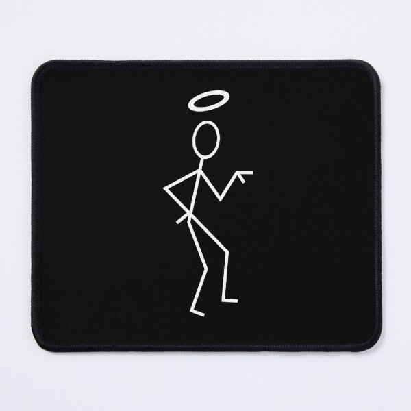 Item preview, The Saint Stick Figure White. designed and sold by Sim-Co.