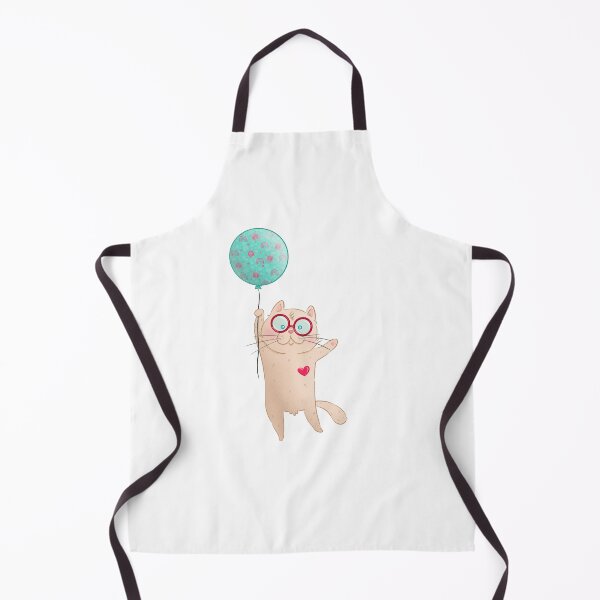 Item preview, Goofy Cat with Balloon designed and sold by sankura.