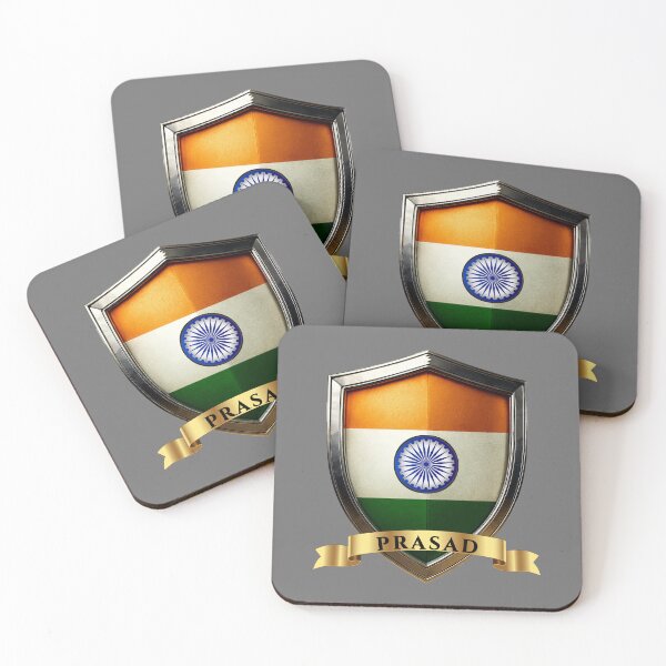 Item preview, Prasad India Heraldic Name Shield designed and sold by Highlandkings.