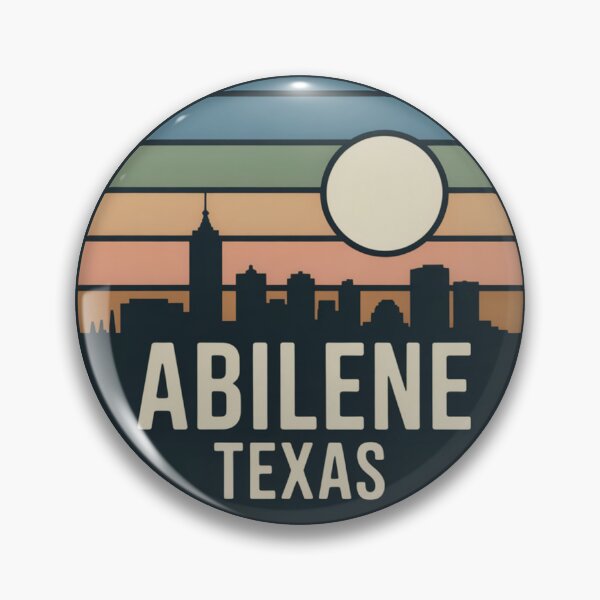 Item preview, Abilene Texas: Night Skyline designed and sold by CircinusStore.