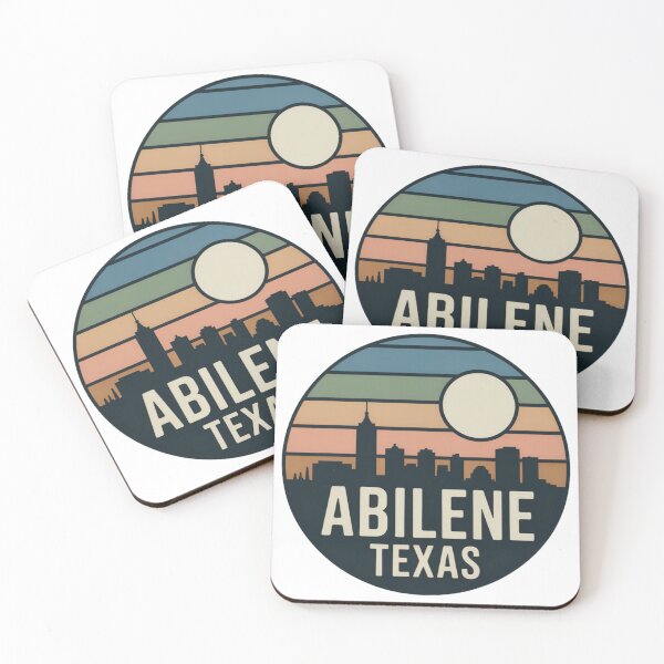 Item preview, Abilene Texas: Night Skyline designed and sold by CircinusStore.