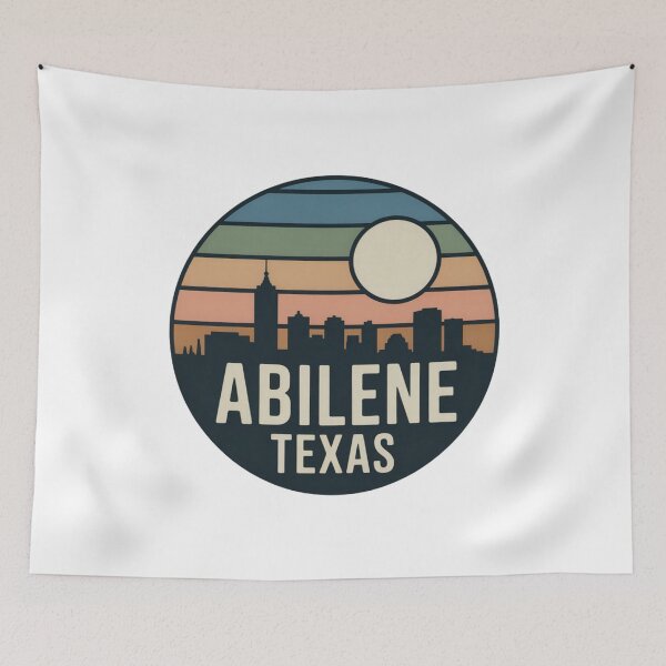 Item preview, Abilene Texas: Night Skyline designed and sold by CircinusStore.
