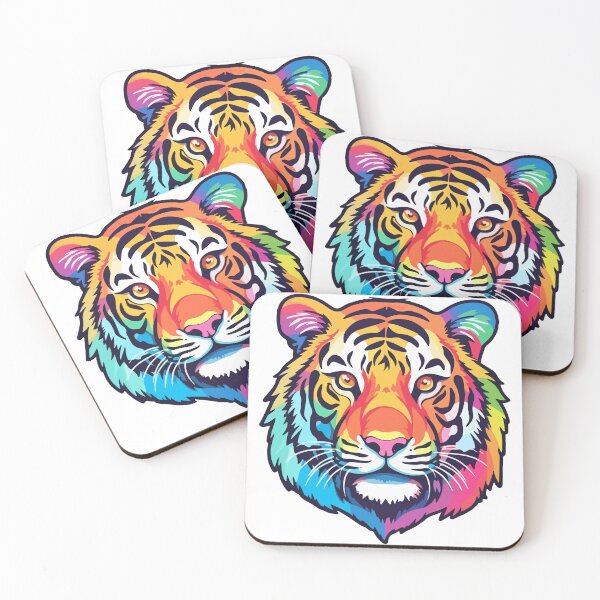 Item preview, Vibrant Pop Art Psychedelic Tiger designed and sold by Bikash12Behera.