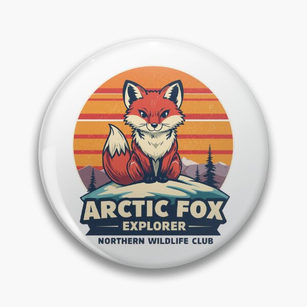 Item preview, Arctic Fox Explorer – Northern Wildlife Club designed and sold by KapiPrint.