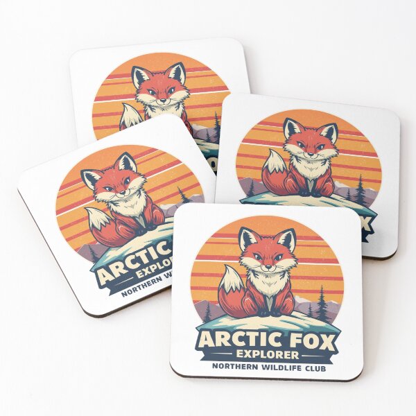 Item preview, Arctic Fox Explorer – Northern Wildlife Club designed and sold by KapiPrint.
