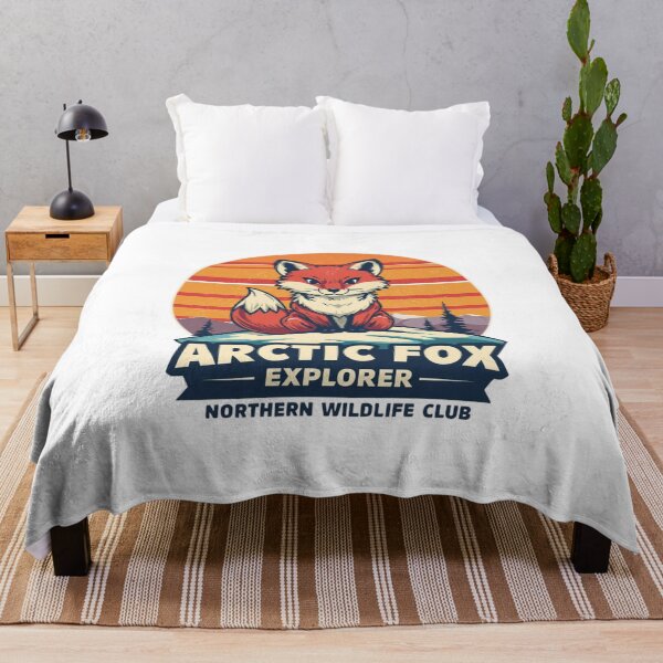 Item preview, Arctic Fox Explorer – Northern Wildlife Club designed and sold by KapiPrint.
