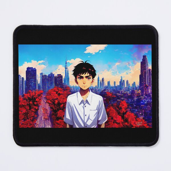 Item preview, Young Winston in Neo Tokyo designed and sold by KitsuneKowai.