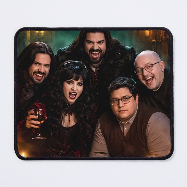 Item preview, What We Do In The Shadows Vampire Crew Horror Comedy Art designed and sold by ascendzero.
