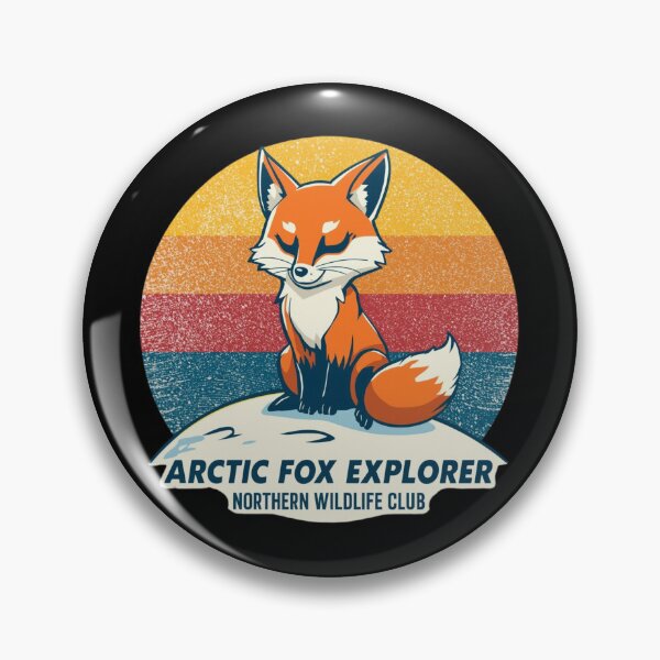 Item preview, Arctic Fox Explorer – Northern Wildlife Club designed and sold by KapiPrint.