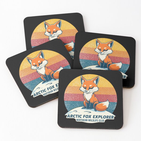 Item preview, Arctic Fox Explorer – Northern Wildlife Club designed and sold by KapiPrint.