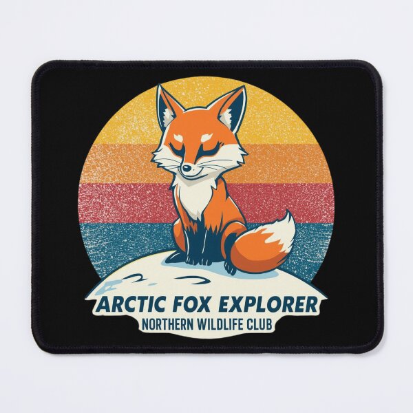 Item preview, Arctic Fox Explorer – Northern Wildlife Club designed and sold by KapiPrint.