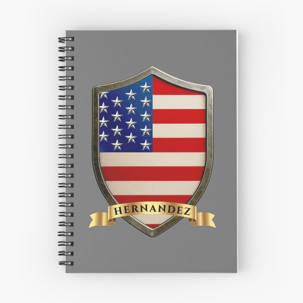 Item preview, Hernandez USA Surname Shield designed and sold by Highlandkings.