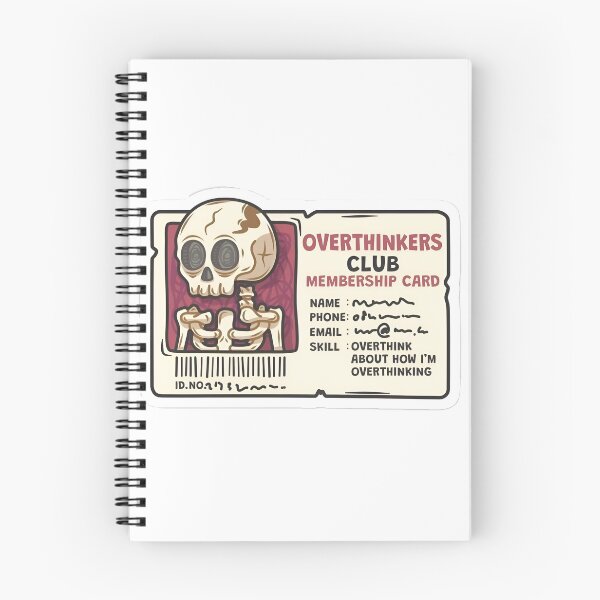 Item preview, Overthinkers Club Membership designed and sold by V_K_.