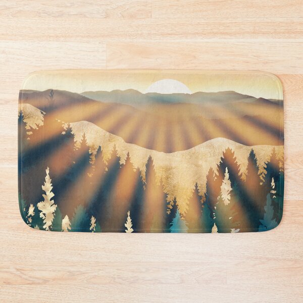 Item preview, Blue Forest Sunrise designed and sold by spacefrogdesign.