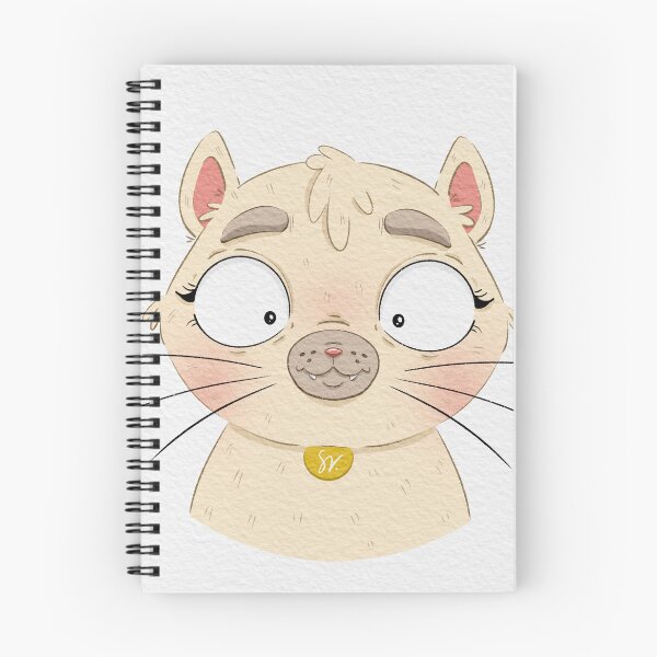 Item preview, Goofy Wide-Eyed Cat designed and sold by sankura.