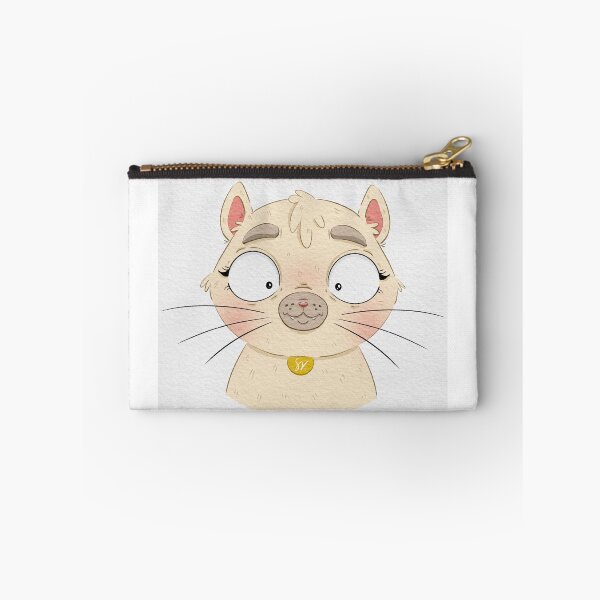 Item preview, Goofy Wide-Eyed Cat designed and sold by sankura.