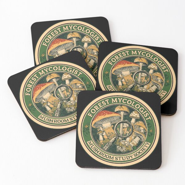 Item preview, Forest Mycologist – Mushroom Study Society designed and sold by KapiPrint.