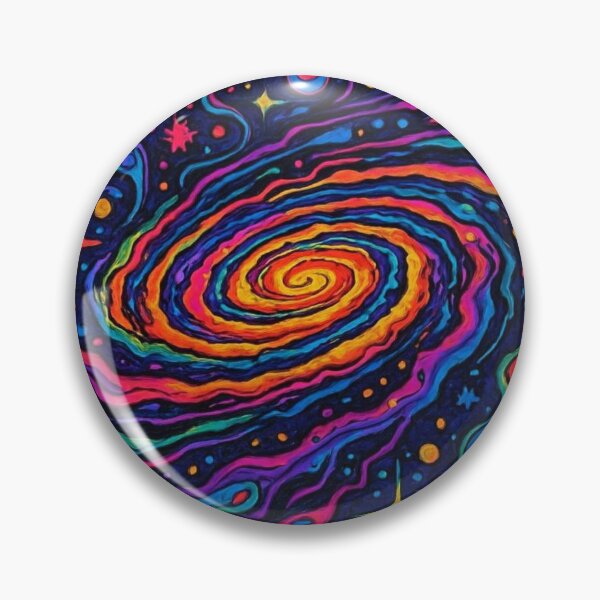 Item preview, Psychedelic Cosmic Swirl: Vibrant Galaxy Nabula Art designed and sold by Siriusvibes.