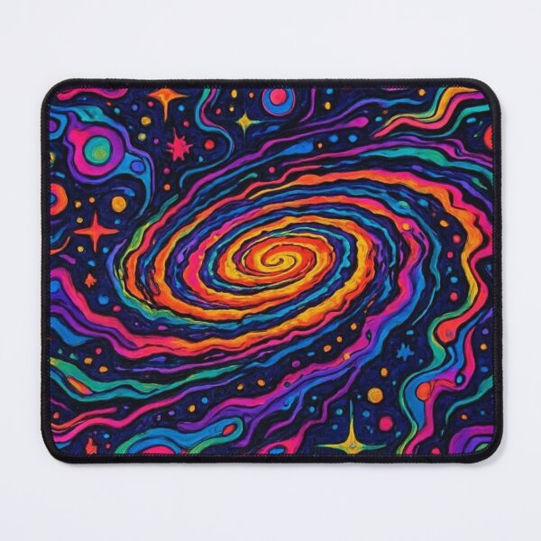 Item preview, Psychedelic Cosmic Swirl: Vibrant Galaxy Nabula Art designed and sold by Siriusvibes.