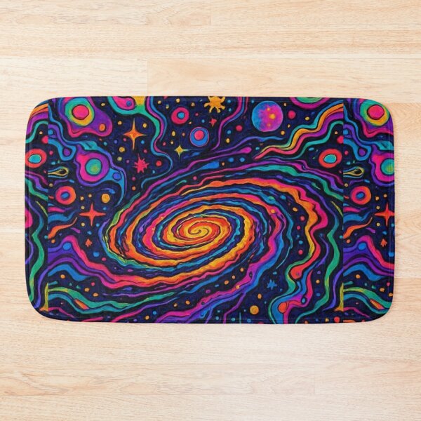 Item preview, Psychedelic Cosmic Swirl: Vibrant Galaxy Nabula Art designed and sold by Siriusvibes.