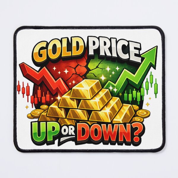 Item preview, Gold Price: Up or Down? designed and sold by PlanetBoi.
