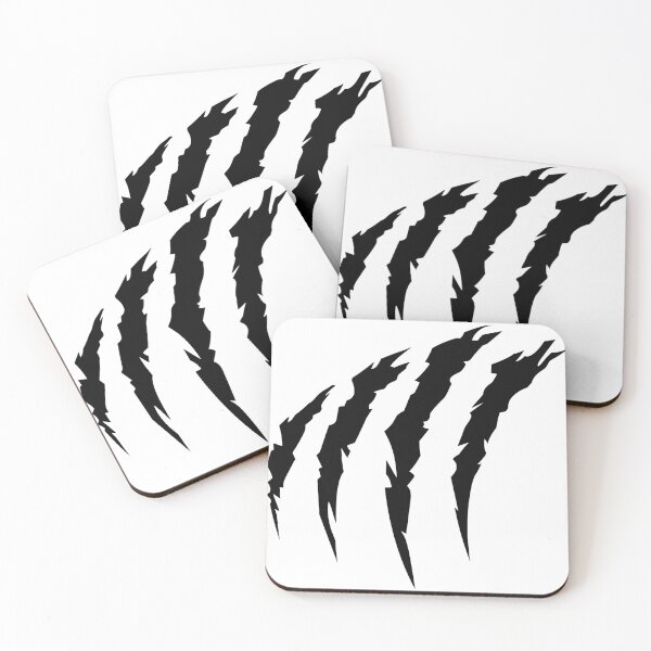 Item preview, ​Jagged Black Animal Claw Scratches designed and sold by Bikash12Behera.
