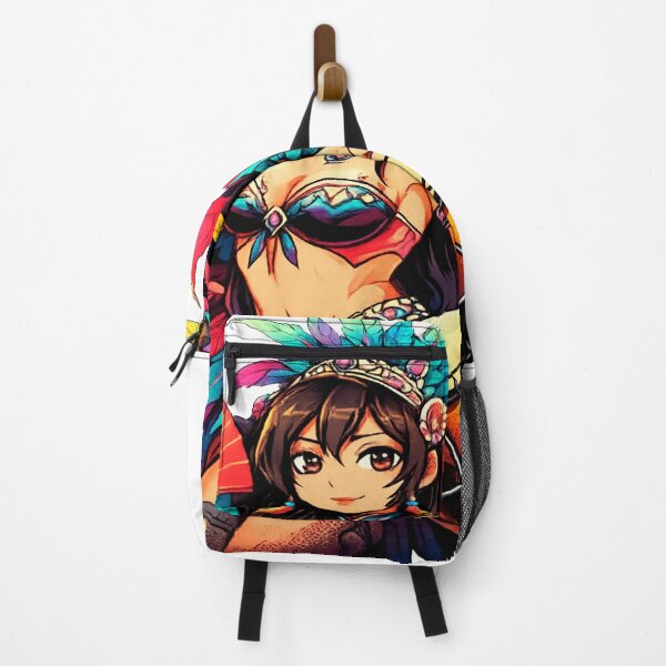 Item preview, Caribbean Anime Girl (Transparent) designed and sold by 5PalmsCreative.