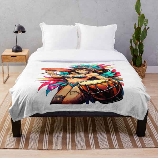 Item preview, Caribbean Anime Girl (Transparent) designed and sold by 5PalmsCreative.