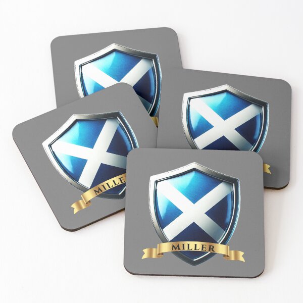 Artikelvorschau, Miller Scotland Familiennamensschild entworfen und verkauft von Highlandkings.