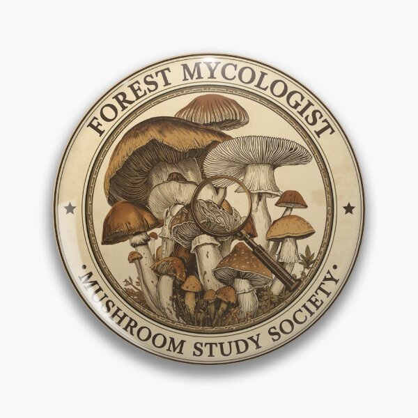 Item preview, Forest Mycologist – Mushroom Study Society designed and sold by KapiPrint.