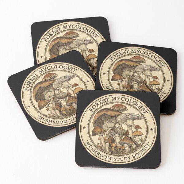 Item preview, Forest Mycologist – Mushroom Study Society designed and sold by KapiPrint.